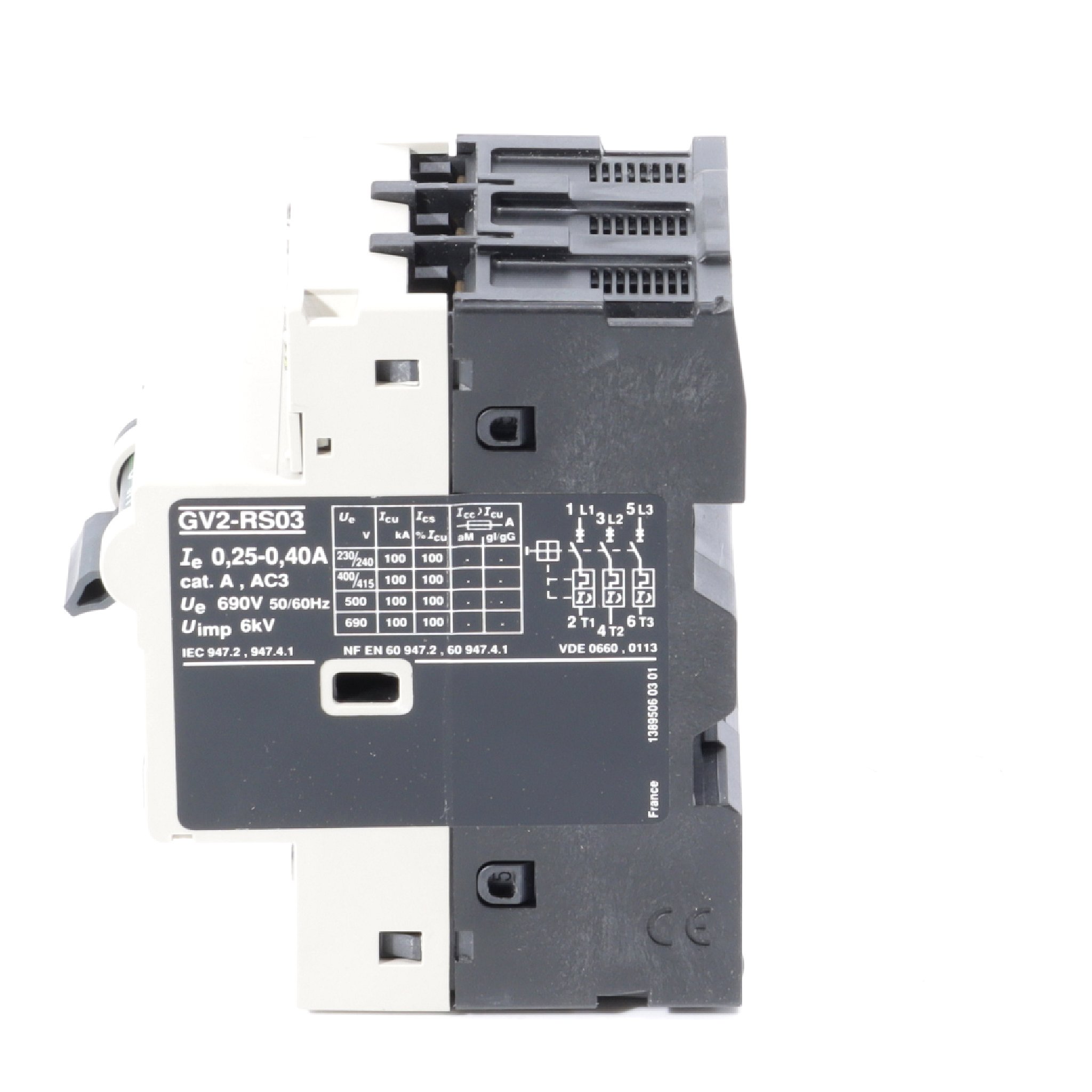 Motorschutzschalter GV2 RS03 Neu OVP